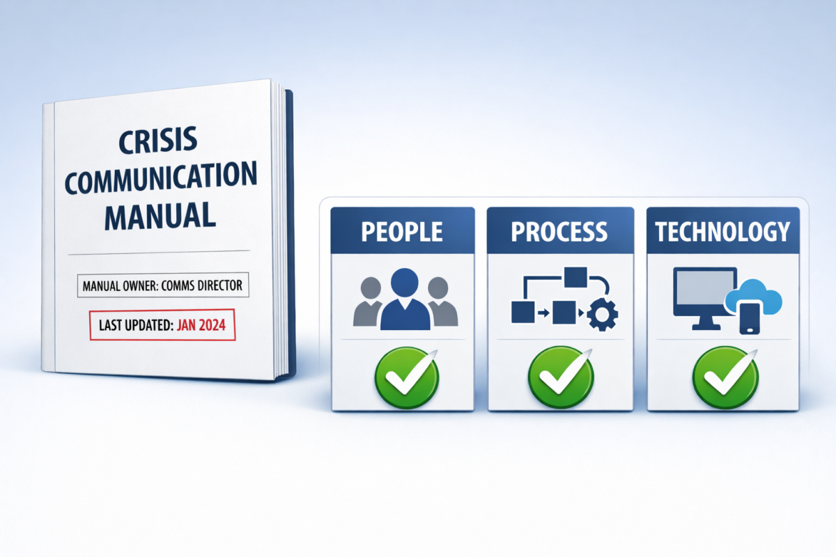 Crisis communication manual